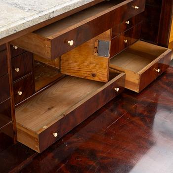 Sekretär, gustaviansk stil, 1800-tal.