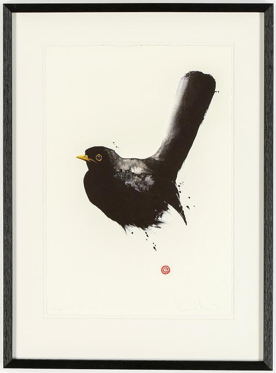 KARL MÅRTENS, färglitografi, signerad och numrerad 45/290.