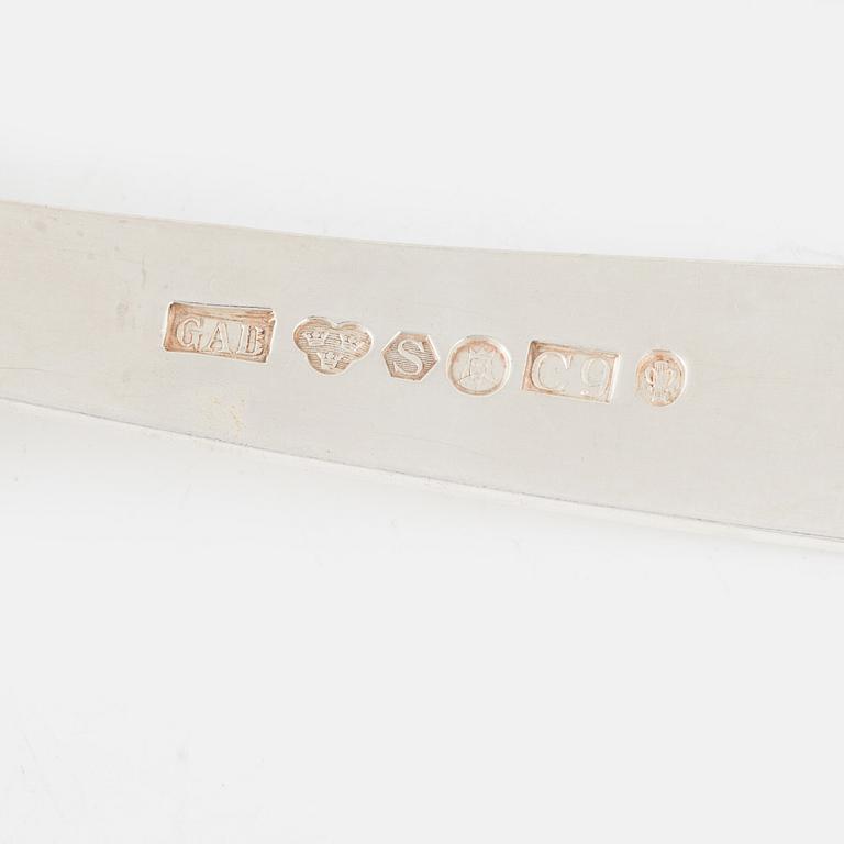 A Swedish Silver Cutlery, "Rosenholm", Jacob Ängman, GAB, including Stockholm 1951 (158 pieces).