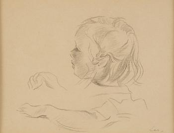Lotte Laserstein, Children’s portrait.