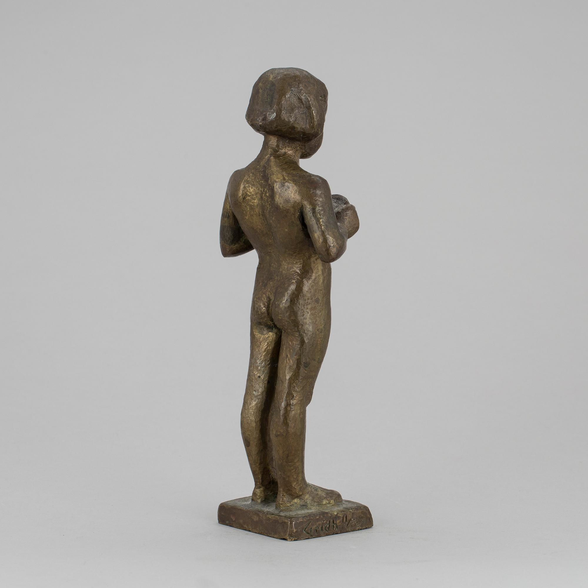 TORSTEN FRIDH, skulptur, brons, signerad och numrerad 11/20.