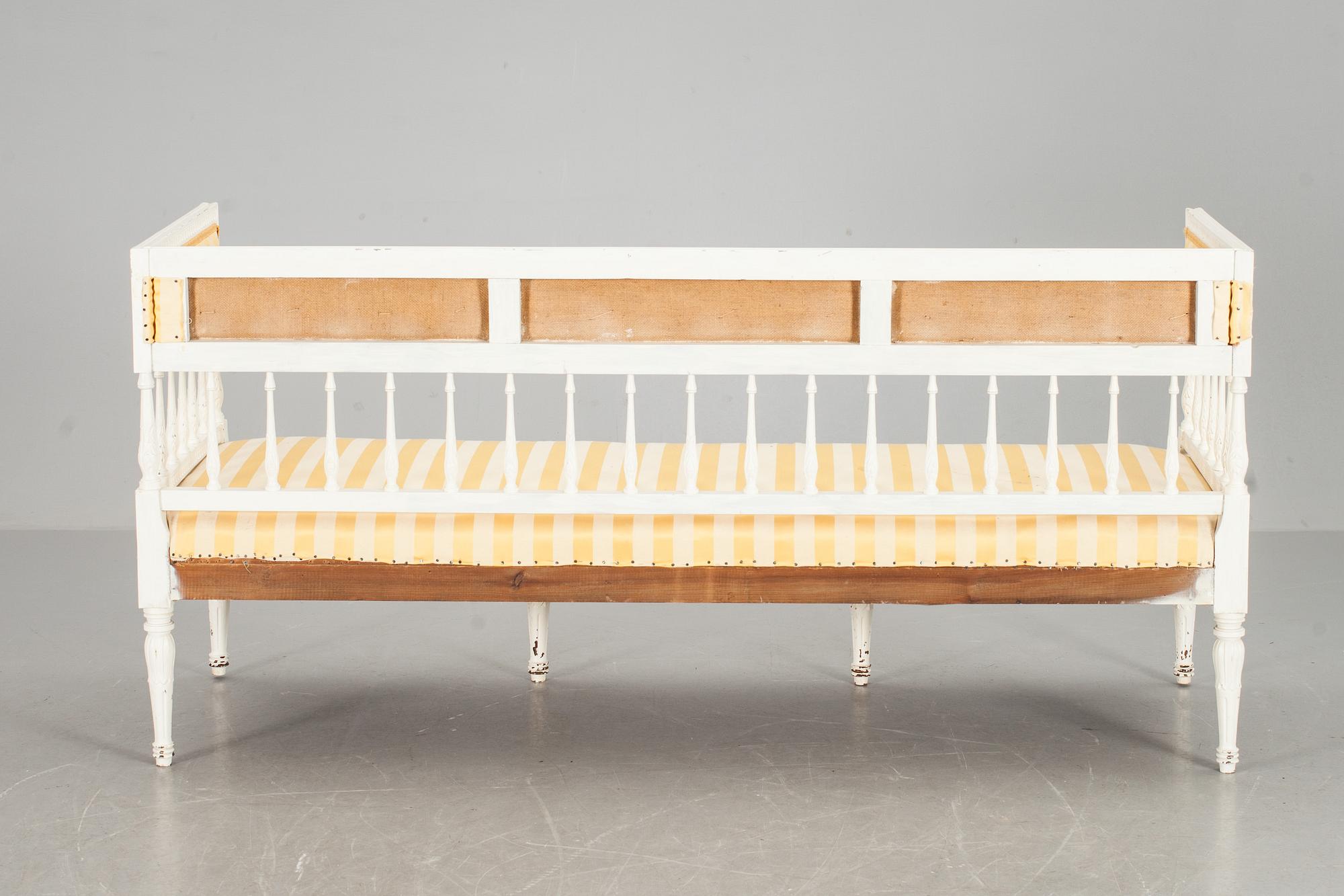 SOFFA, gustaviansk stil, 1900-tal.