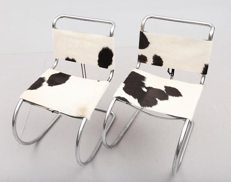 STOLAR, 1 par, Mies van der Rohe, Knoll International, 1900-talets andra hälft.