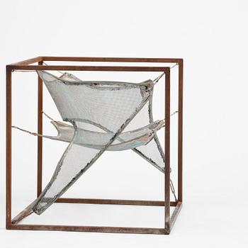 Sigurdur Gustafsson, a "Wind" easy chair/sculpture, ed. HC 4/5, Källemo, Värnamo, post 2003.