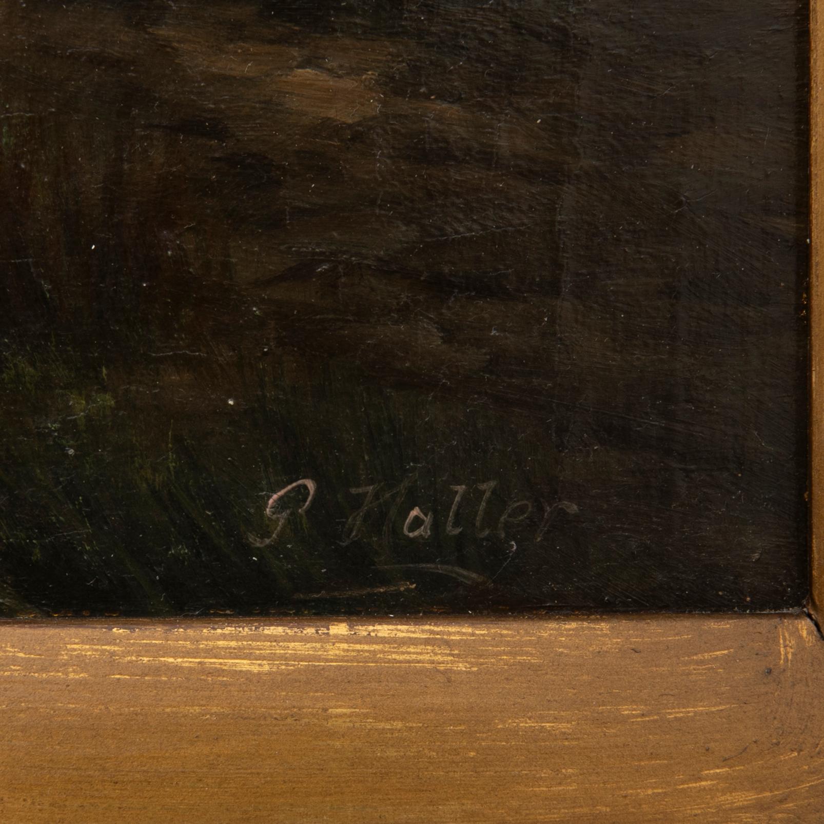 Unknown artist, Landscape motif.