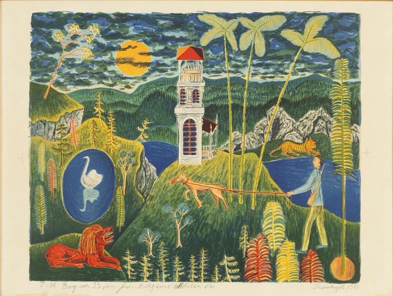 Mårten Andersson, "Jägaren och hans torn".