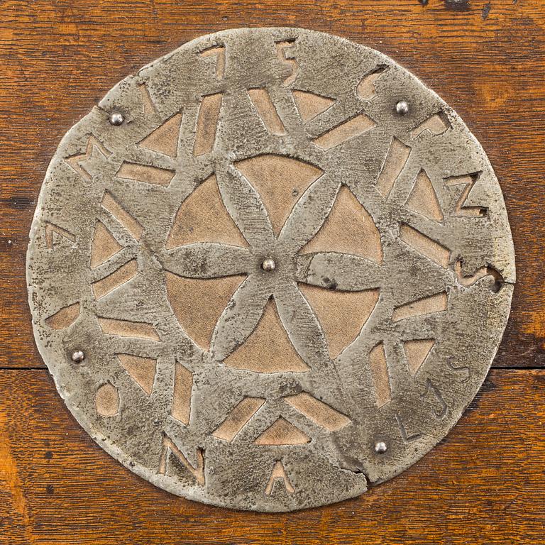 SCHATULL, barock, daterad 1756.