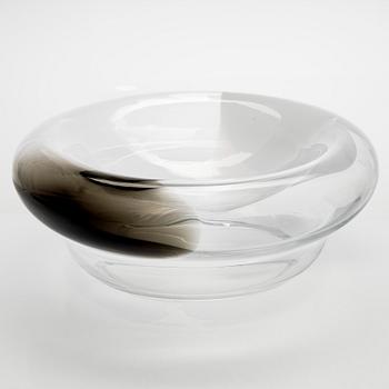 Tiina Nordström, an art glass signed Tiina Nordström, Iittala 1990.