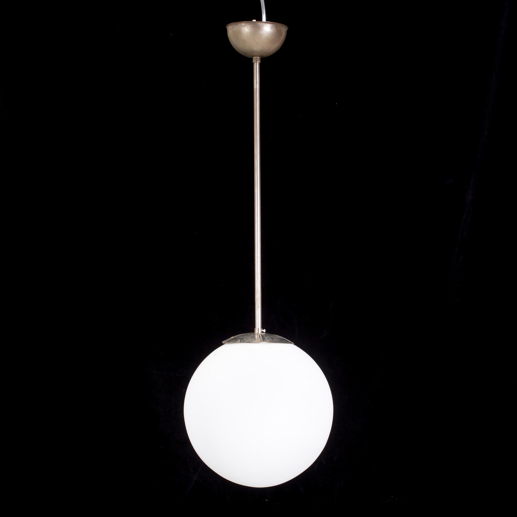 TAKLAMPA, 1940/50-tal. Diameter ca 30 cm.
