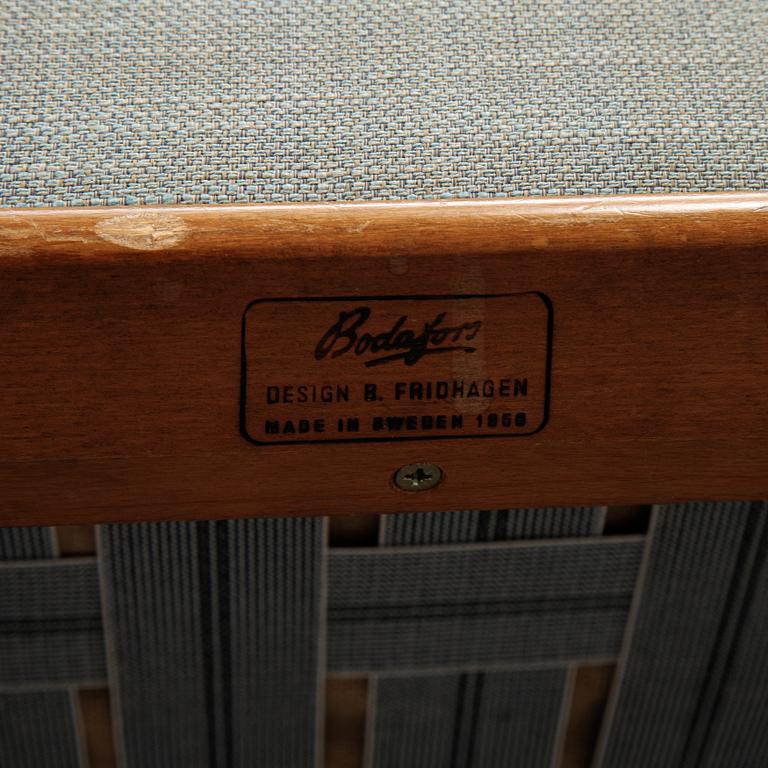 Bertil Fridhagen, fåtölj och soffa, 1900-talets mitt.