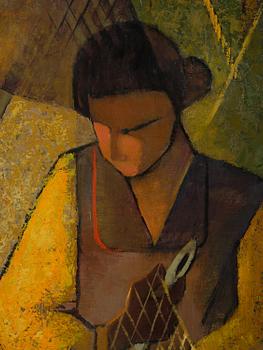Louis Toffoli, "Raccomodeuses de filets".