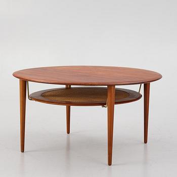 Peter Hvidt & Orla Mølgaard Nielsen, soffbord, "Minerva", France & Daverkosen, Danmark, 1950-tal.