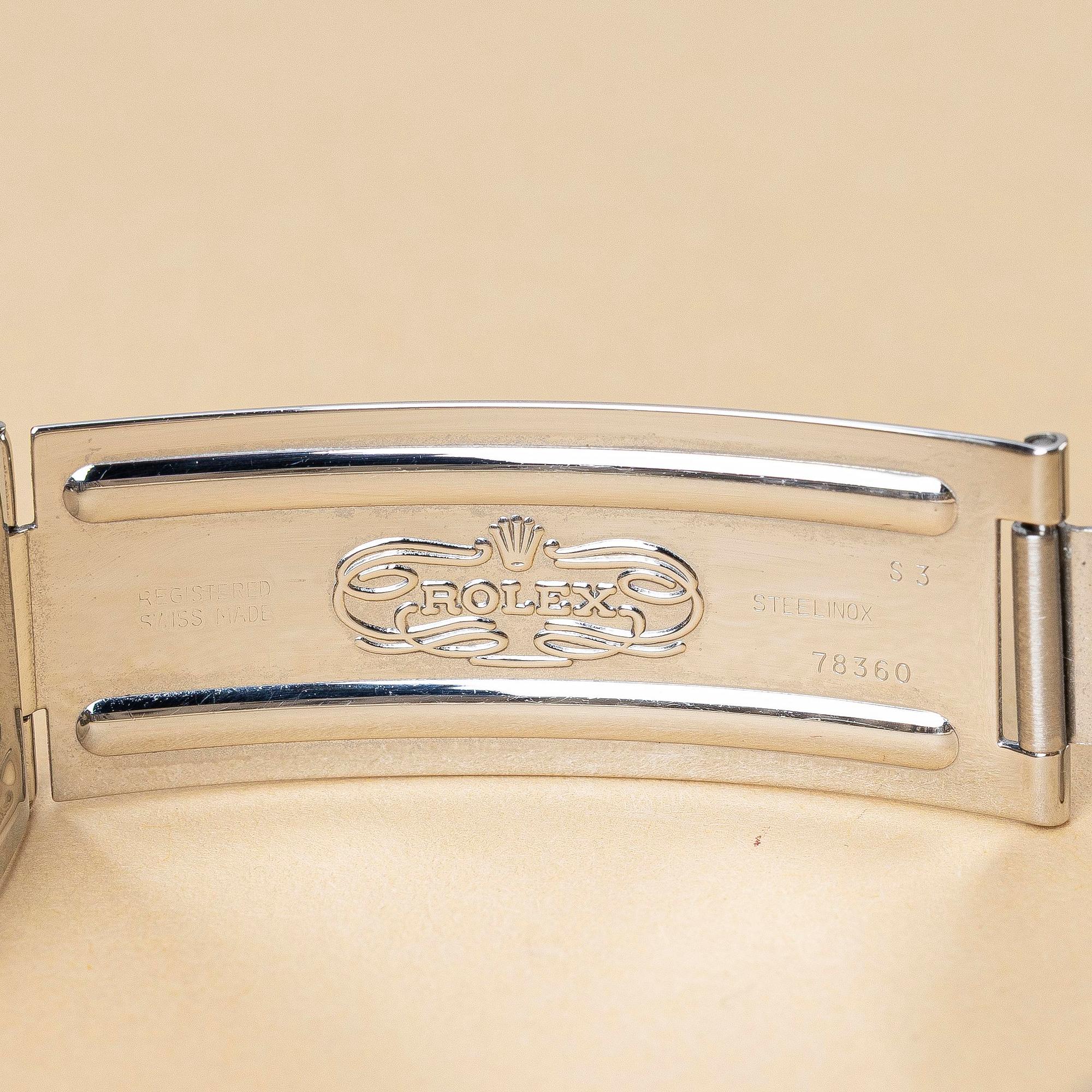 Rolex, Explorer II, "Cream Non-Rail Dial", "Jubilee Bracelet", ca 1993.