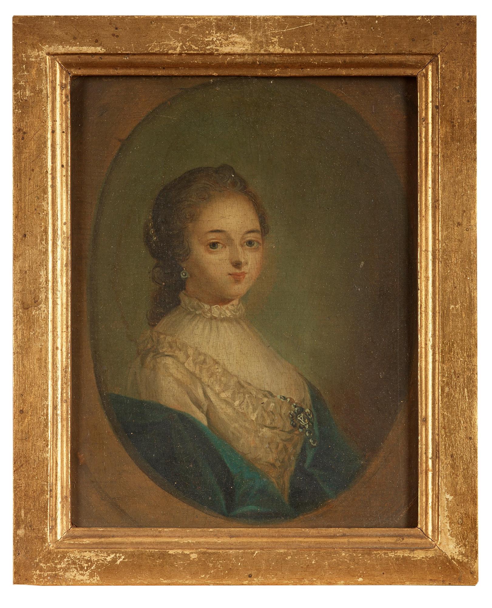 OKÄND KONSTNÄR 1700-TAL , Olja på papperspannåer, 16 st.