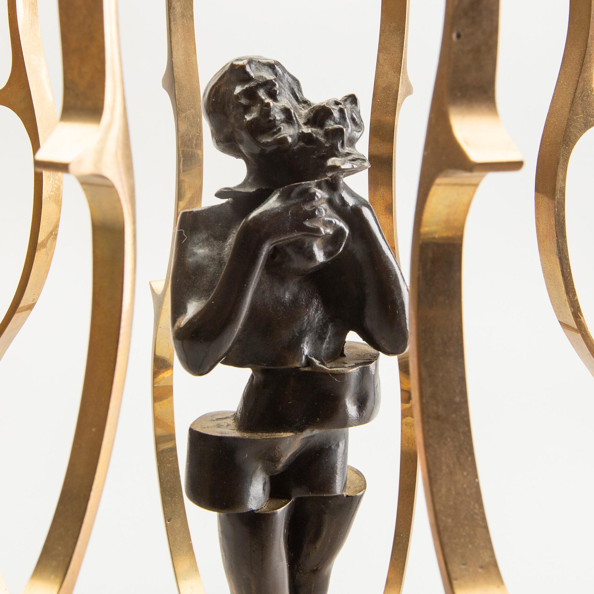 Fernandez Arman, a bronze sculpture signed and numbered 7/100.