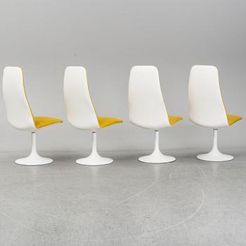 Four chairs by Johanson Design, Markaryd, Sweden.