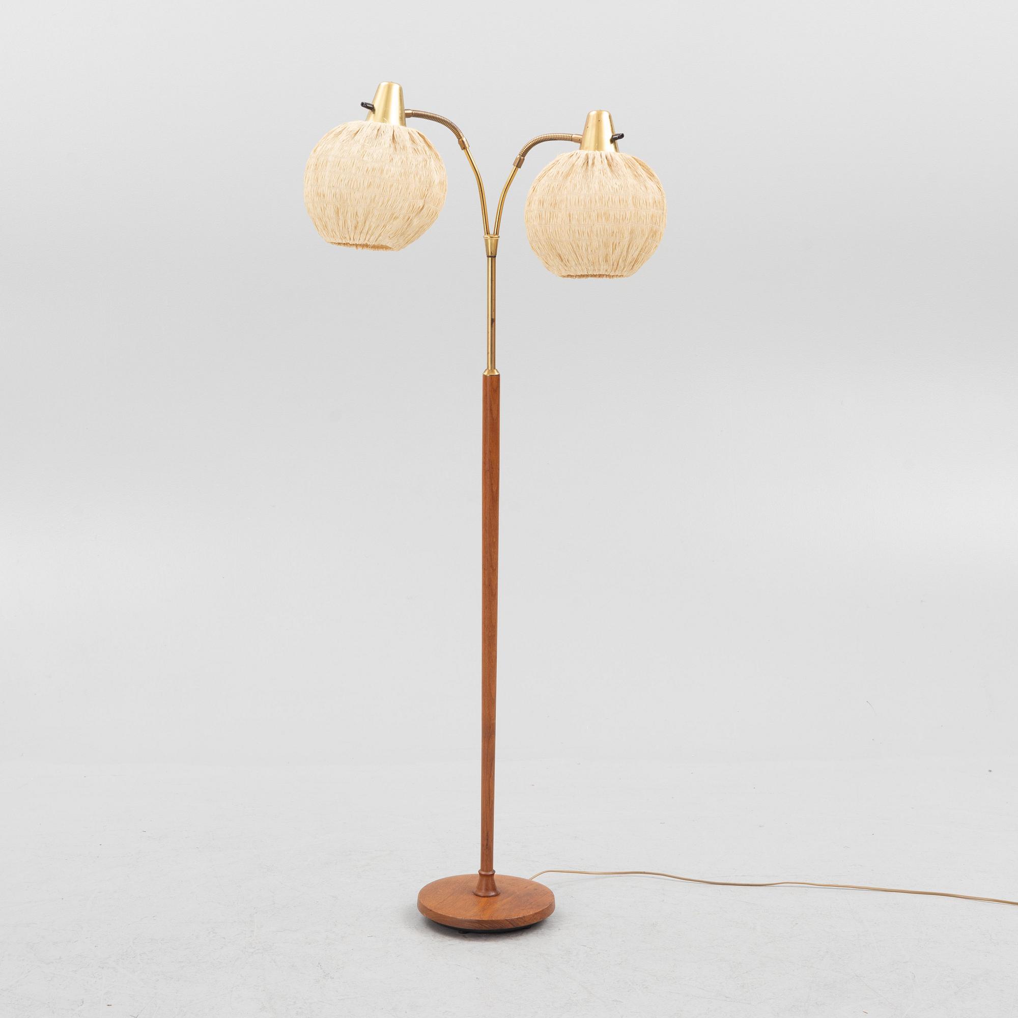 A Swedish Modern floor light, 1940's.