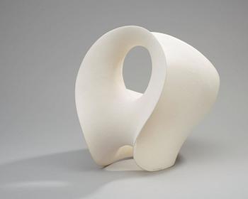 An Eva Hild stoneware sculpture, 'Interruption', 2002.