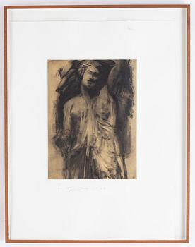 Jim Dine, etsning m. akvatint, signerad och numrerad 12/60, daterad 1989.