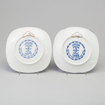 JULTALLRIKAR 30+1+13 st, porslin, Rörstrand, 1970-1999.