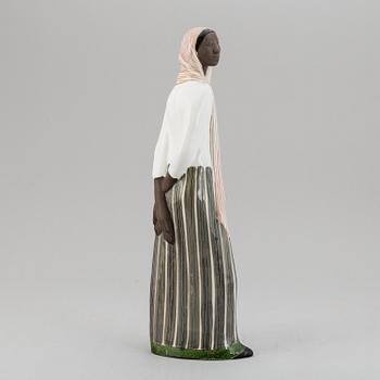 MARI SIMMULSON, a stoneware sculpture of a woman, Upsala-Ekeby, Sweden.