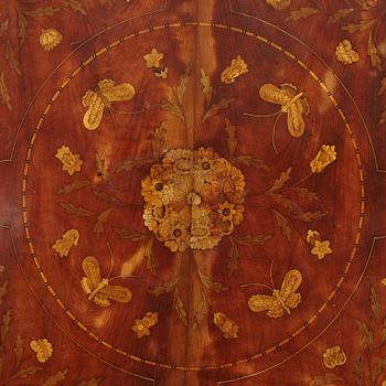 A six-piece Empire furniture suite, the Netherlands, first half of the 19th Century.