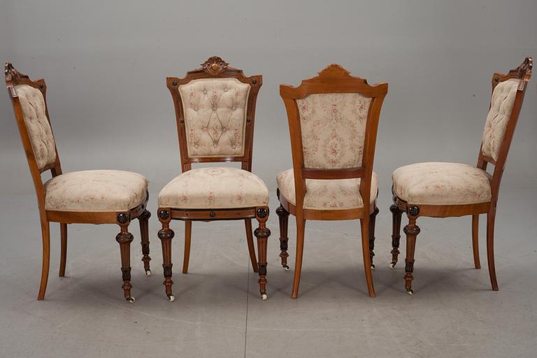 STOLAR, 6 st, oscarianska, 1800/1900-tal.