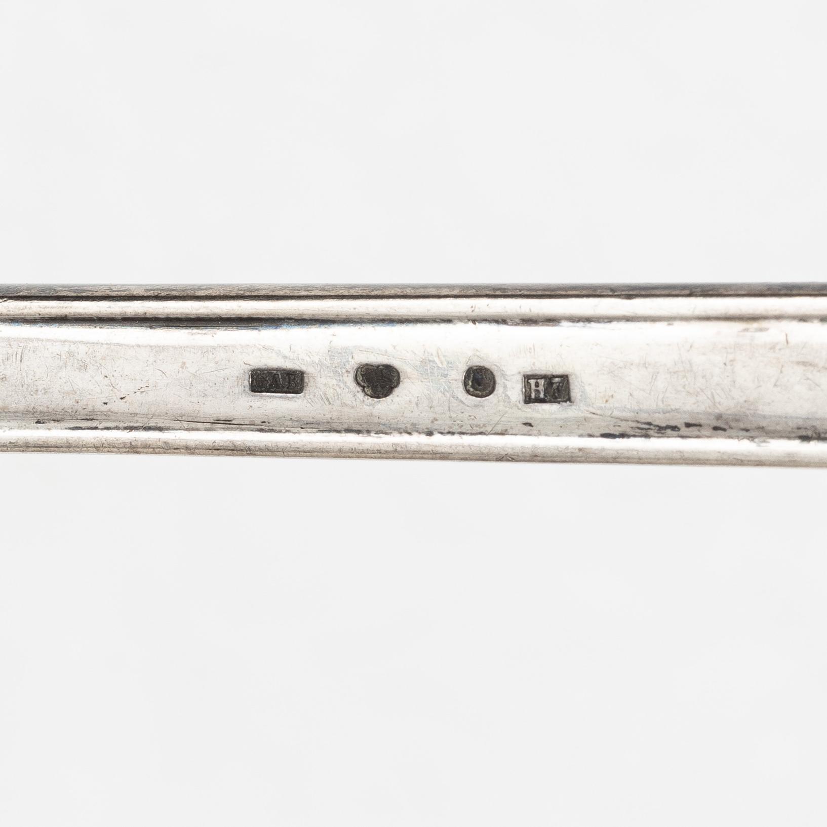 Guldsmedsaktiebolaget (GAB), Ladle, silver, Stockholm 1910.