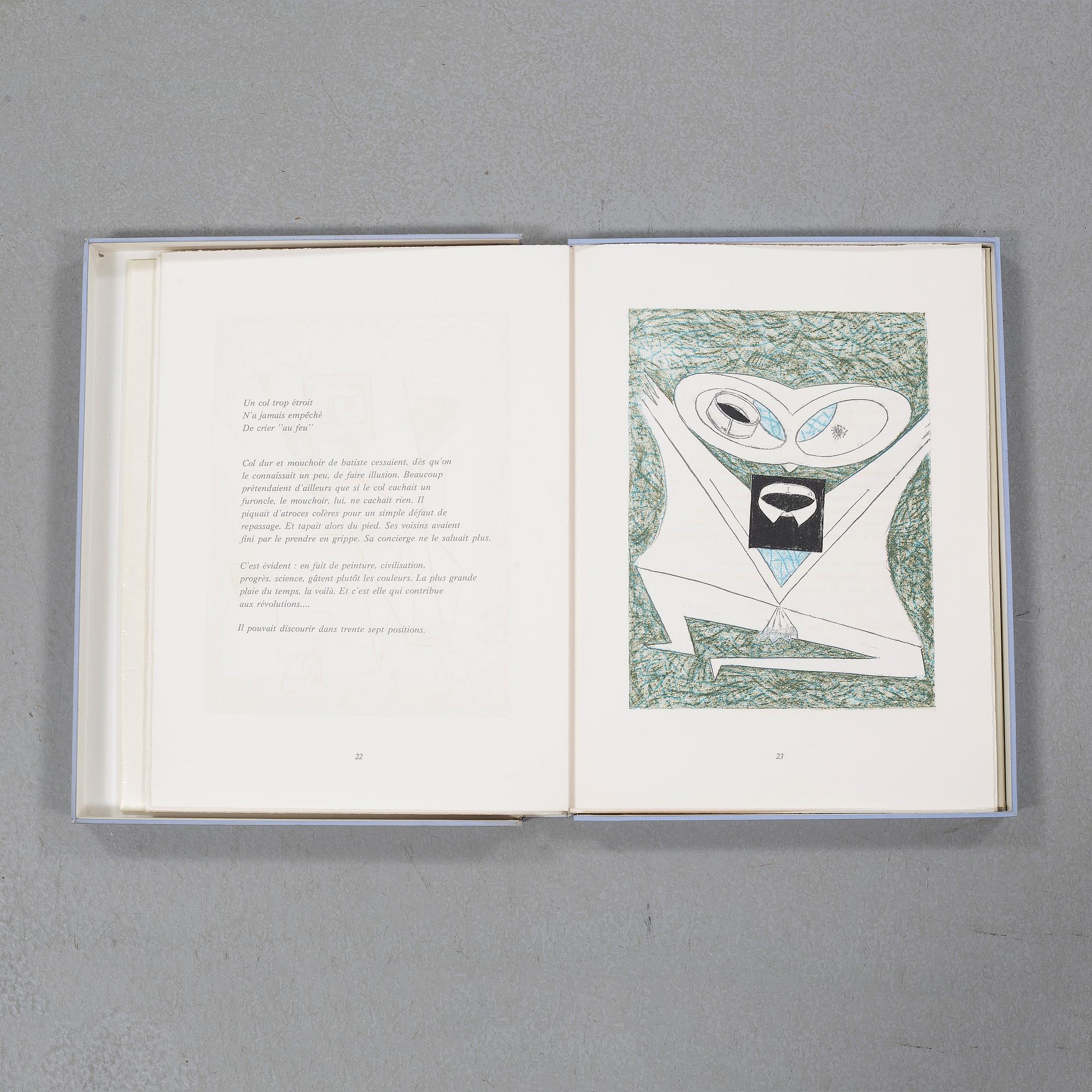 MAX ERNST, portfolio comprising 12 lithographs in colours, 1974, each signed in pencil and numbered 24/79,