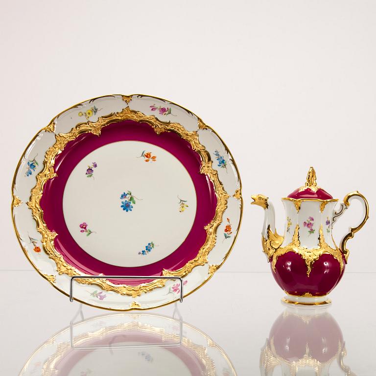 KANNA och FAT, porslin, Meissen 1934-72.