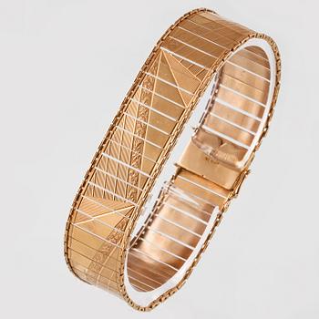 ARMBAND, 18K guld, importstämplat. Vikt 18,7 gram.