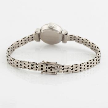 White gold and diamond ladies watch, Arctos Incabloc.