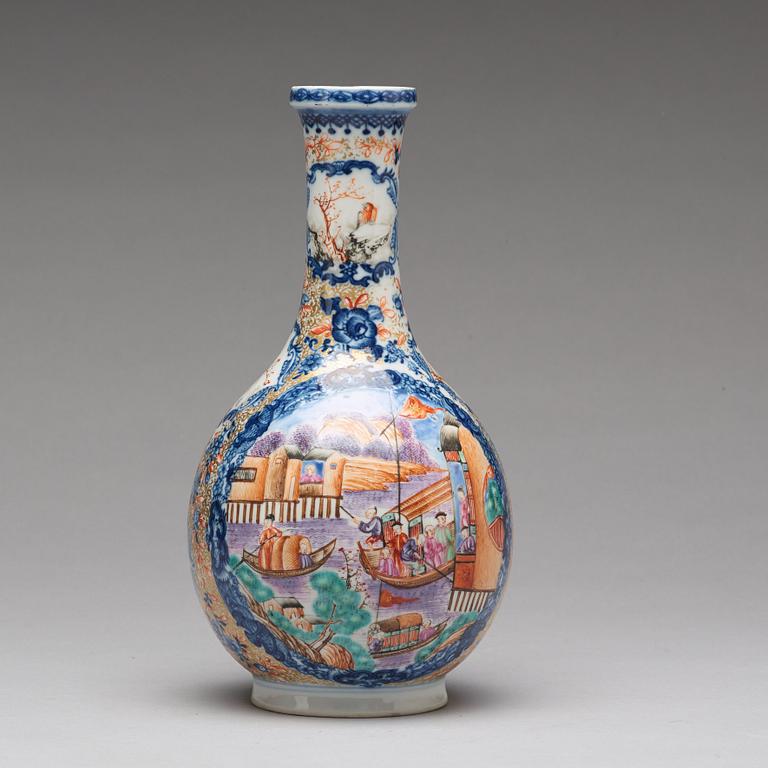 KANNA, porslin. Qingdynastin, Qianlong (1736-95).