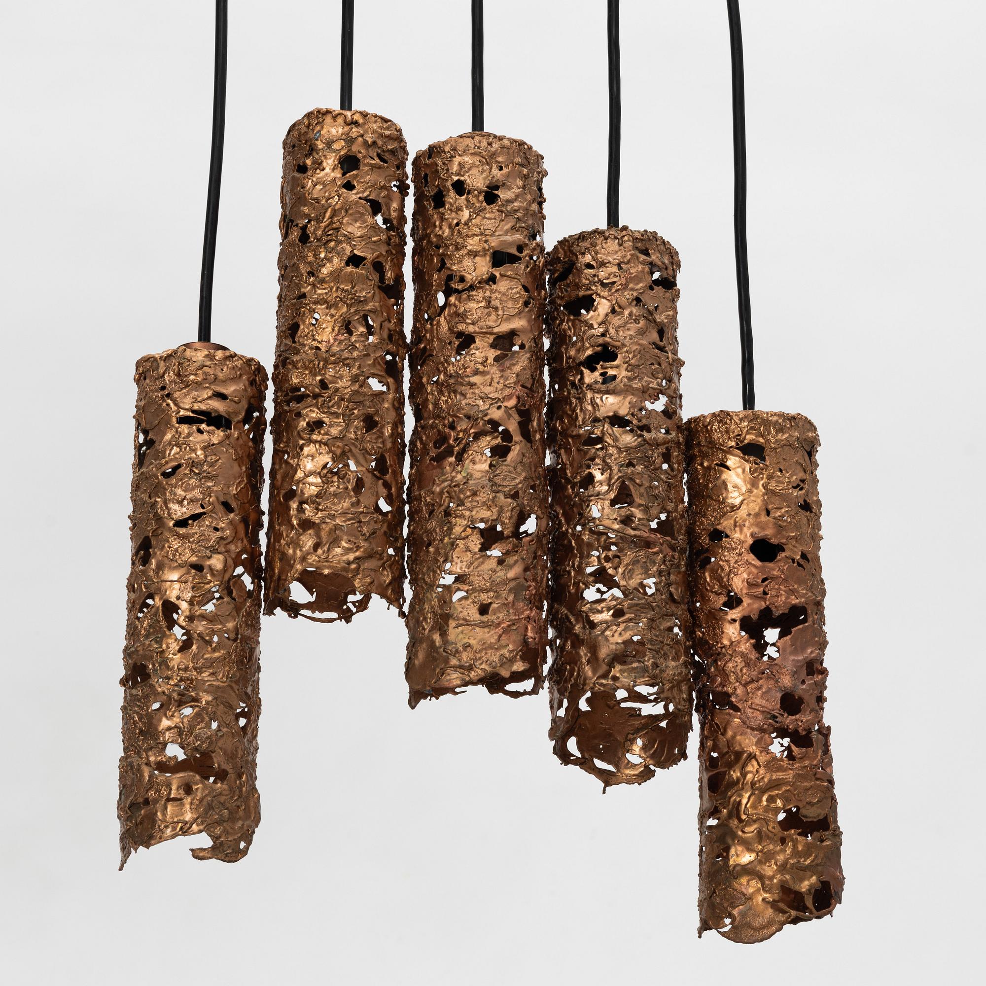 Tukiainen Aimo Ossi Kalevi, taklampa, Oy Moonlight Ltd, Finland,  1970-tal.