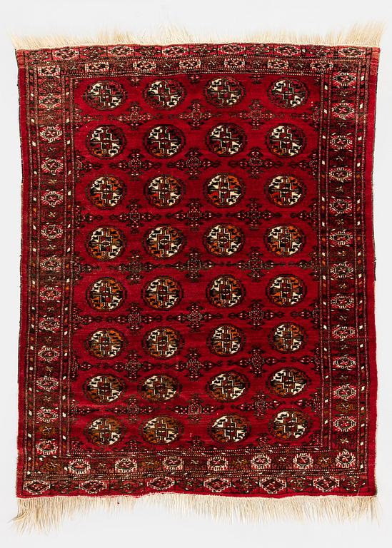 Matta, Tekke, Turkmen, semaintik, ca 144 x 114 cm.