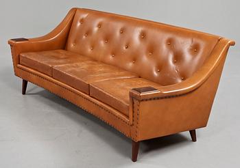 SOFFA samt FÅTÖLJ, 1950/1960-tal.