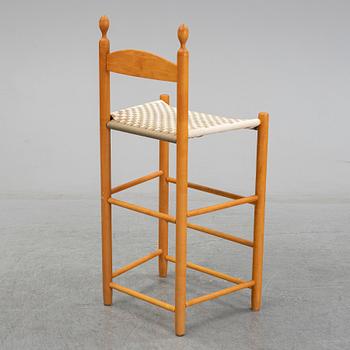 Stol, "Weaver's Chair", Shaker stil, 1900-tal.