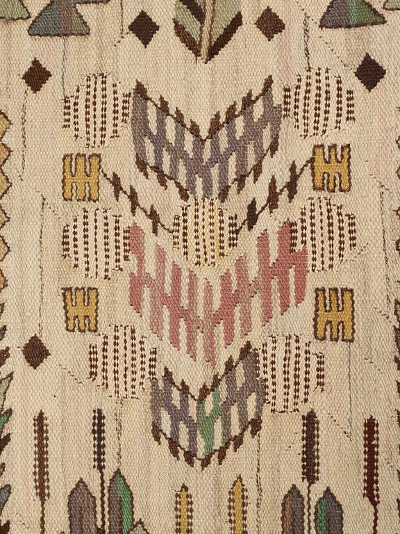 Märta Måås-Fjetterström, A drape, "Taraxacum", tapestry weave, ca 243,5-244,5 x 151-155 cm, signed AB MMF.