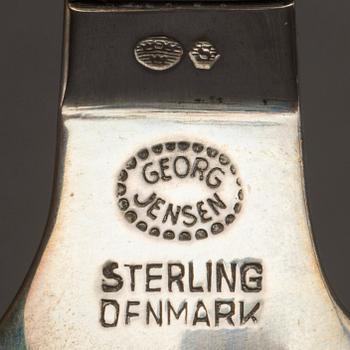 GEORG JENSEN, sterling silver cutlery.