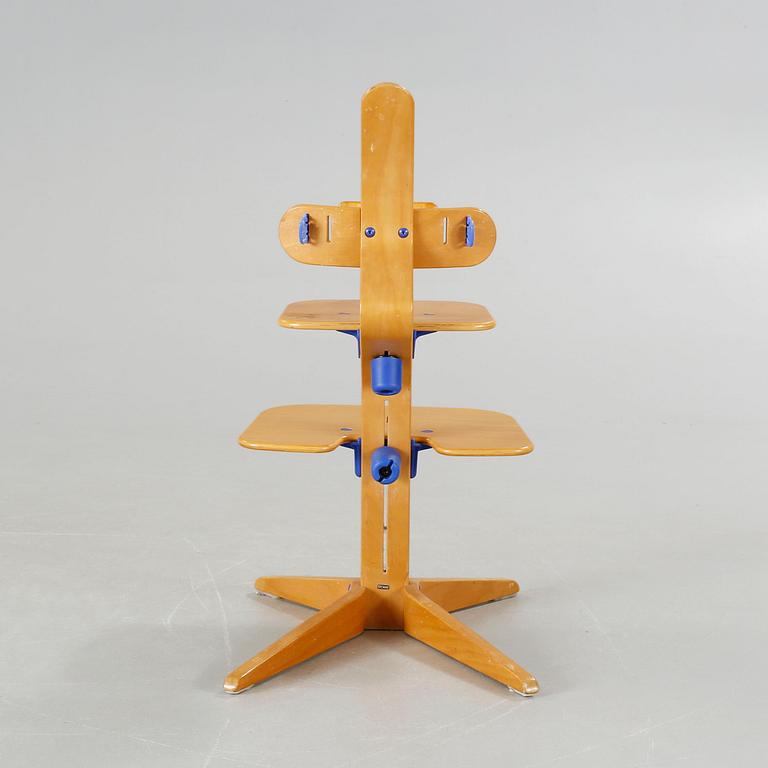 A child chair by Peter Opsvik for Stokke, late 20th century.