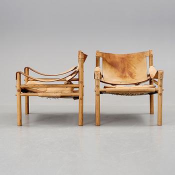 FÅTÖLJER, ett par, "Sirocco", Arne Norell, 1900-talets andra hälft.