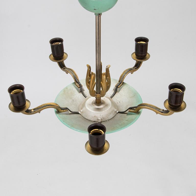 Paavo Tynell, a 1930's '1374' chandelier for Taito.
