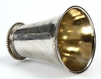 BÄGARE, Hans Petter Wolrath, Arboga, 1700-tal. Vikt ca 95 gr.