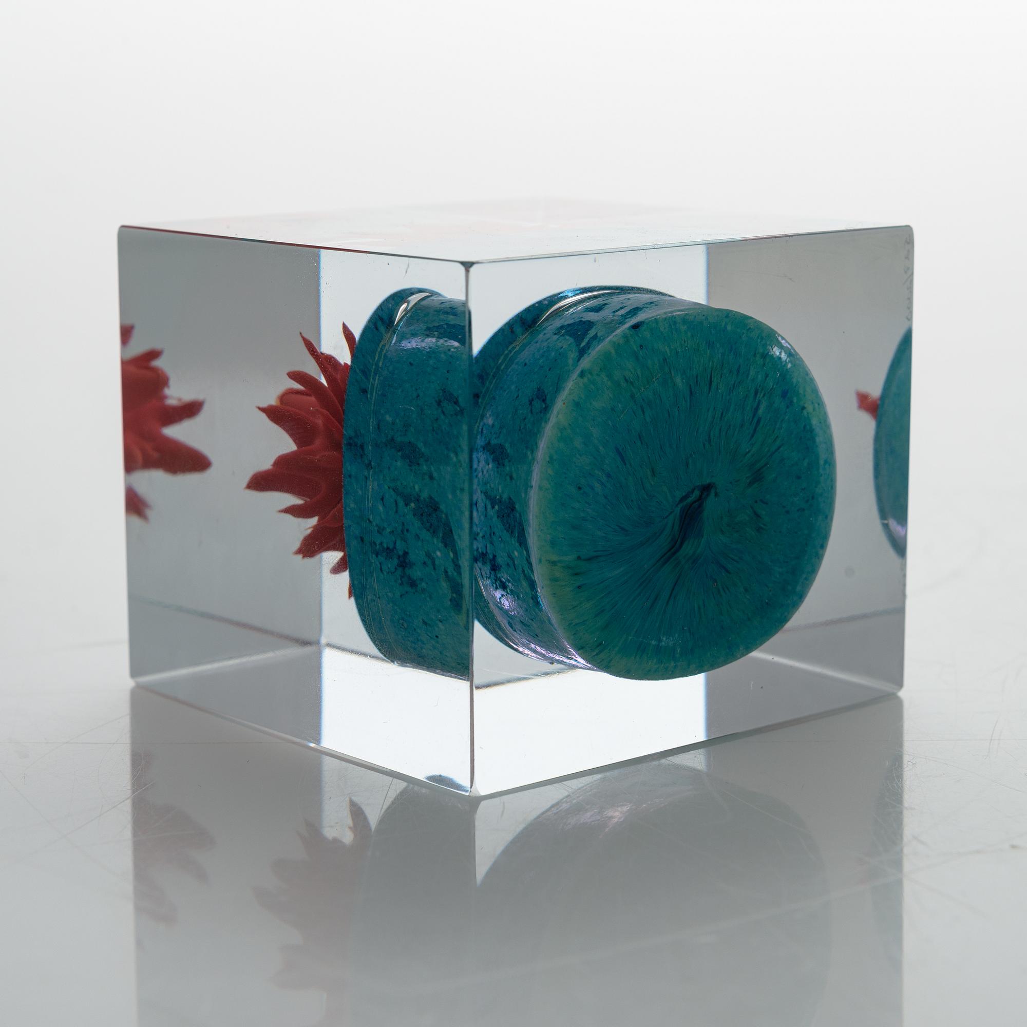 iittala oiva toikka Annual Cube 1991