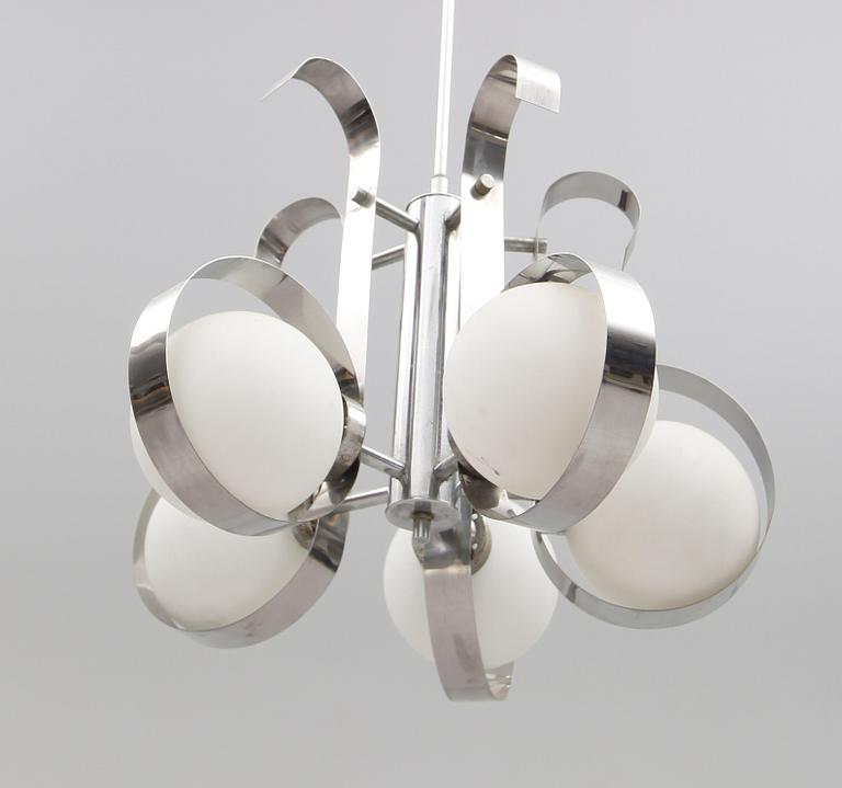 TAKLAMPA, art déco. Höjd 70 cm.