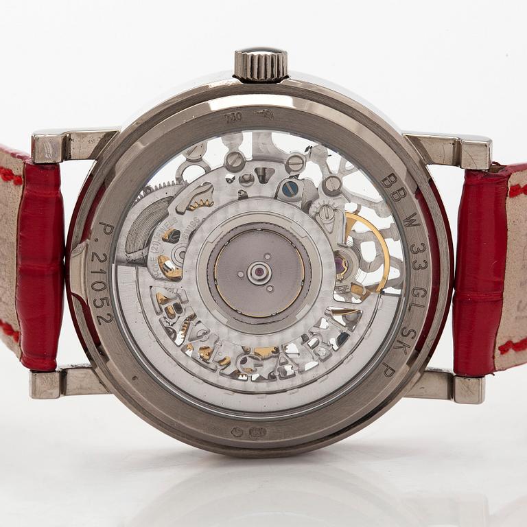Bulgari, Bvlgari, "Skeletonized", rannekello, 33 mm.