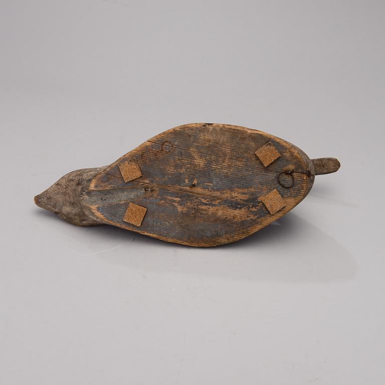 HOUKUTUSLINTU, puuta, 1900-luvun alkupuoli.