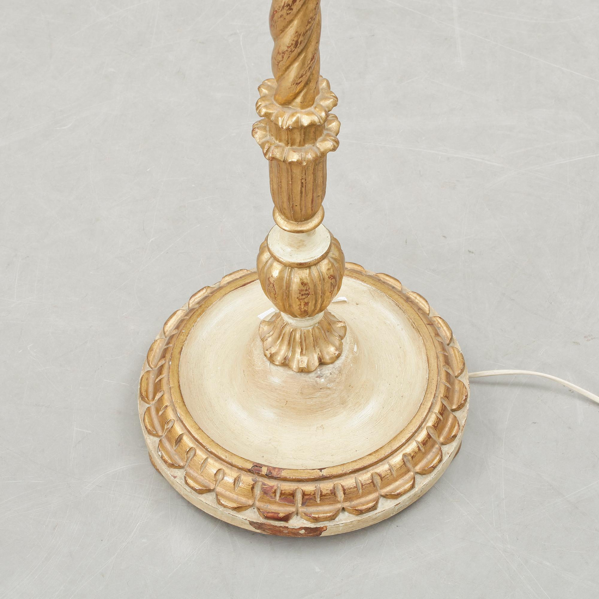 GOLVLAMPA, empirestil, 1800/1900-tal.