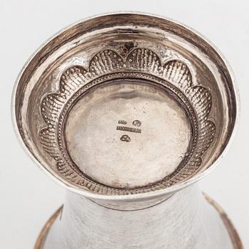 Magnus Lönberg, bägare, silver, Borås 1810.