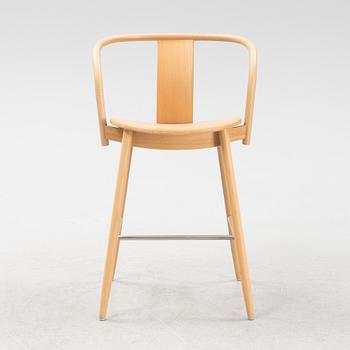 A beech 'Icha Bar Chair' by Chris Martin for Massproductions.